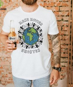 Waveygoodsco Merch Make Movies Shorter T Shirt