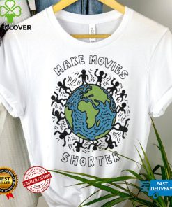 Waveygoodsco Merch Make Movies Shorter T Shirt