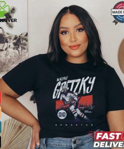 Wayne Gretzky Edmonton Grunge shirt