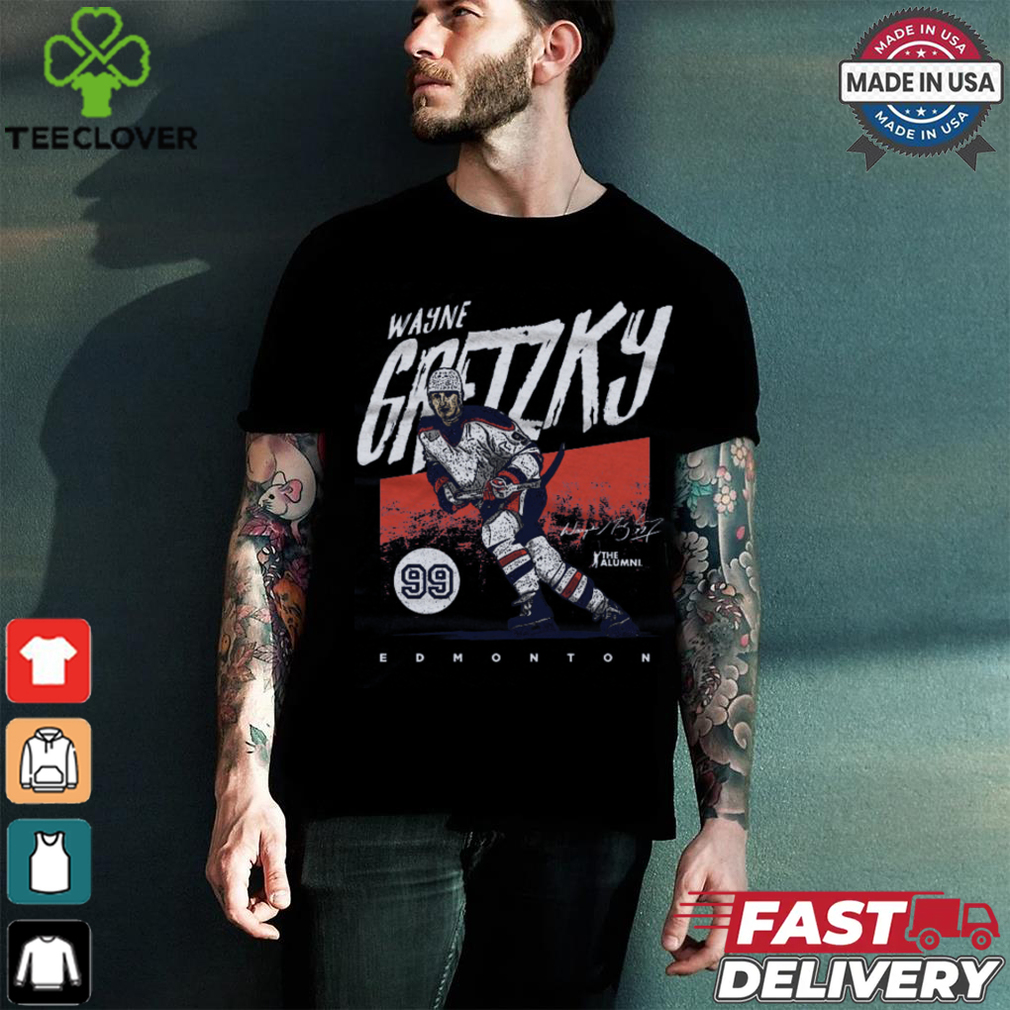 Wayne Gretzky Edmonton Grunge shirt Wayne Gretzky Edmonton Grunge shirt