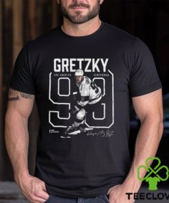 Wayne Gretzky Number Outline WHT SHIRT 2 Wayne Gretzky Number Outline WHT SHIRT