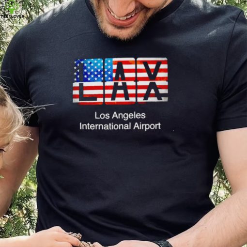 LAX Los Angeles International Airport American flag hoodie, sweater, longsleeve, shirt v-neck, t-shirt0