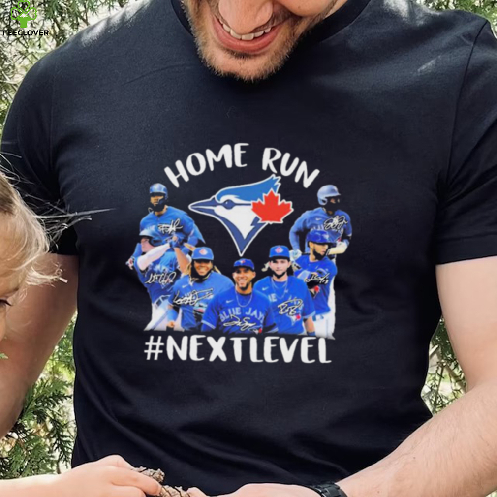 Toronto Blue Jays Home Run Next Level Signatures Shirt