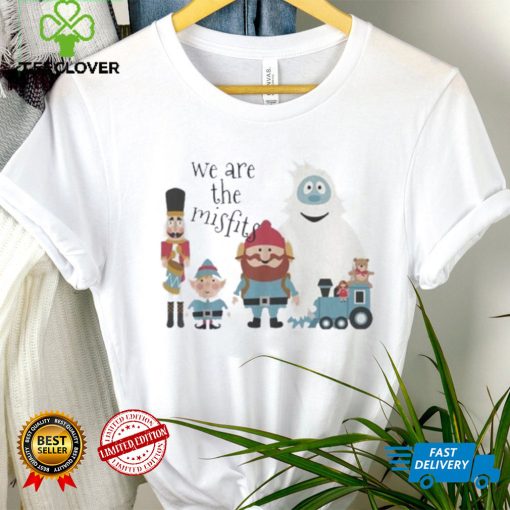 We Are All Misfits Cute Chibi Christmas Characters Shirt