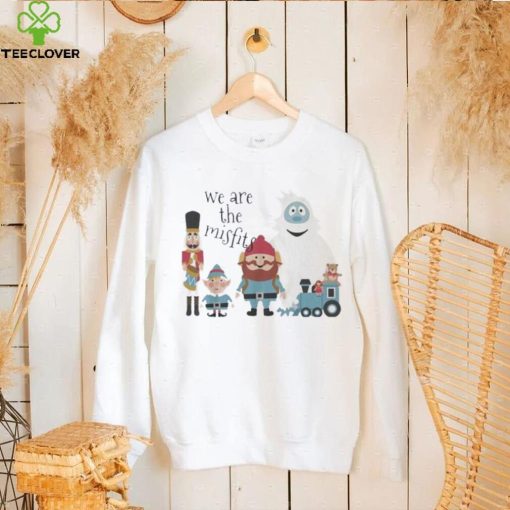 We Are All Misfits Cute Chibi Christmas Characters Shirt