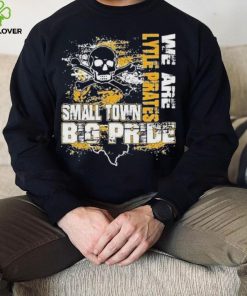 We Are Lytle Pirates Small Town Big Pride Skull And Map T Shirt