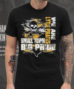 We Are Lytle Pirates Small Town Big Pride Skull And Map T Shirt