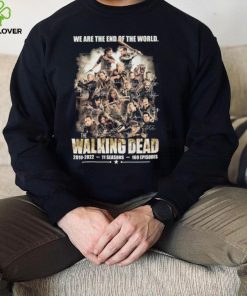 We Are The End Of The World The Walking Dead 2010 2022, 11 Season Signautres Shirt