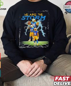 We Are The Storm Los Angeles Chargers NFL football shirt