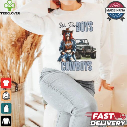 We Den Boys Sunday Football Dallas Cowboy shirt