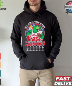 We Own The East Philadelphia Phillies Phanatic Mascot NL East Champions Shirt