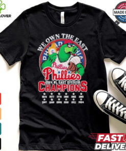 We Own The East Philadelphia Phillies Phanatic Mascot NL East Champions Shirt