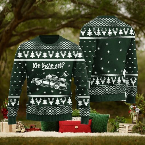We There Yet Ugly Christmas Sweater Vacation Movie Griswold Family Holiday Gift For Men Women