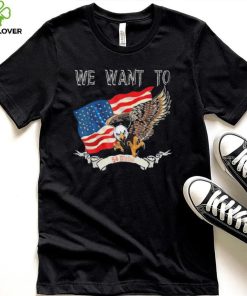 We Went To 54 States Eagles flag America President Biden T Shirt