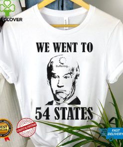 We Went To 54 States President Joe Biden Buffering Shirt