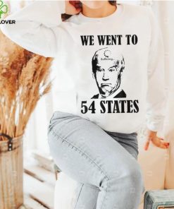 We Went To 54 States President Joe Biden Buffering Shirt