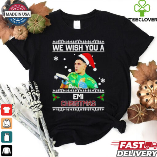 We Wish You a Emi Martínez Christmas shirt