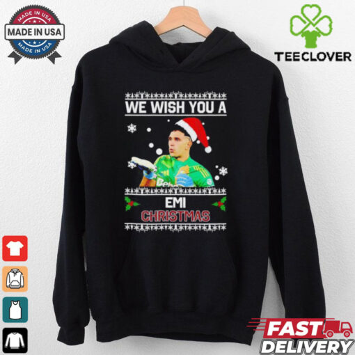 We Wish You a Emi Martínez Christmas shirt