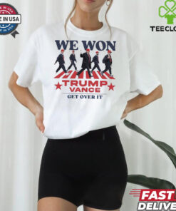 We Won Abbey Road Trump Vance 2024 Get Over It Shirt