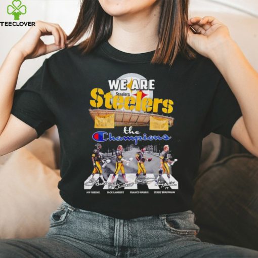 We are Steelers the Champions Abbey Road signatures hoodie, sweater, longsleeve, shirt v-neck, t-shirt