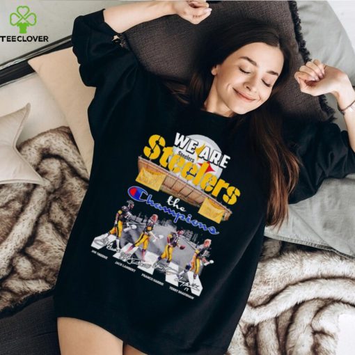 We are Steelers the Champions Abbey Road signatures hoodie, sweater, longsleeve, shirt v-neck, t-shirt