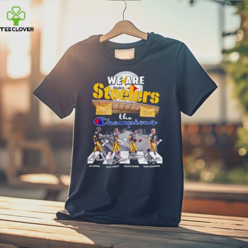 We are Steelers the Champions Abbey Road signatures hoodie, sweater, longsleeve, shirt v-neck, t-shirt