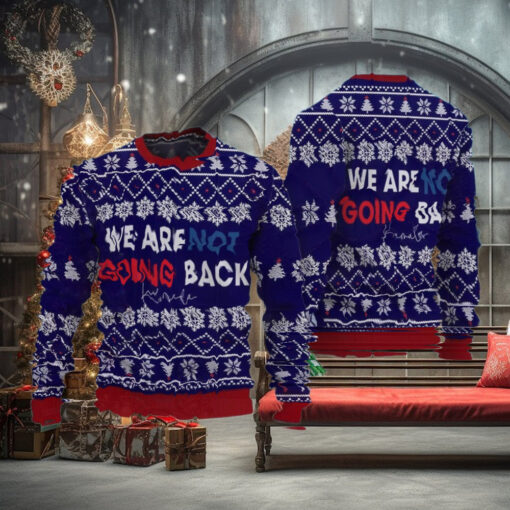We are not going back Sweater