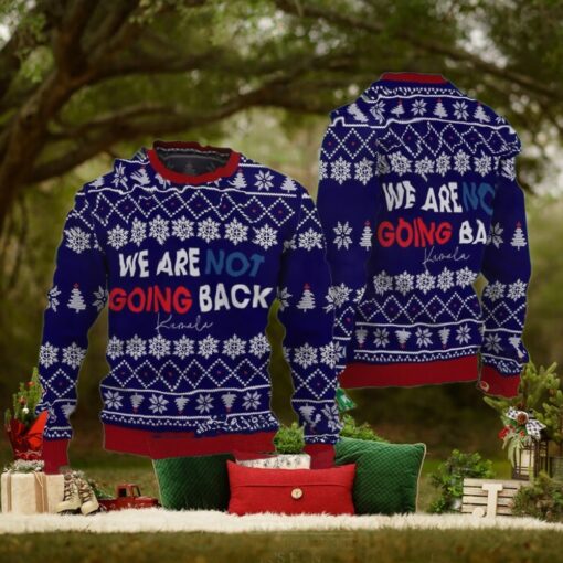 We are not going back Sweater