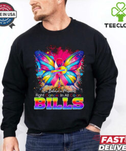 We believe in Miracles fight Cancer in all color Buffalo Bills shirt