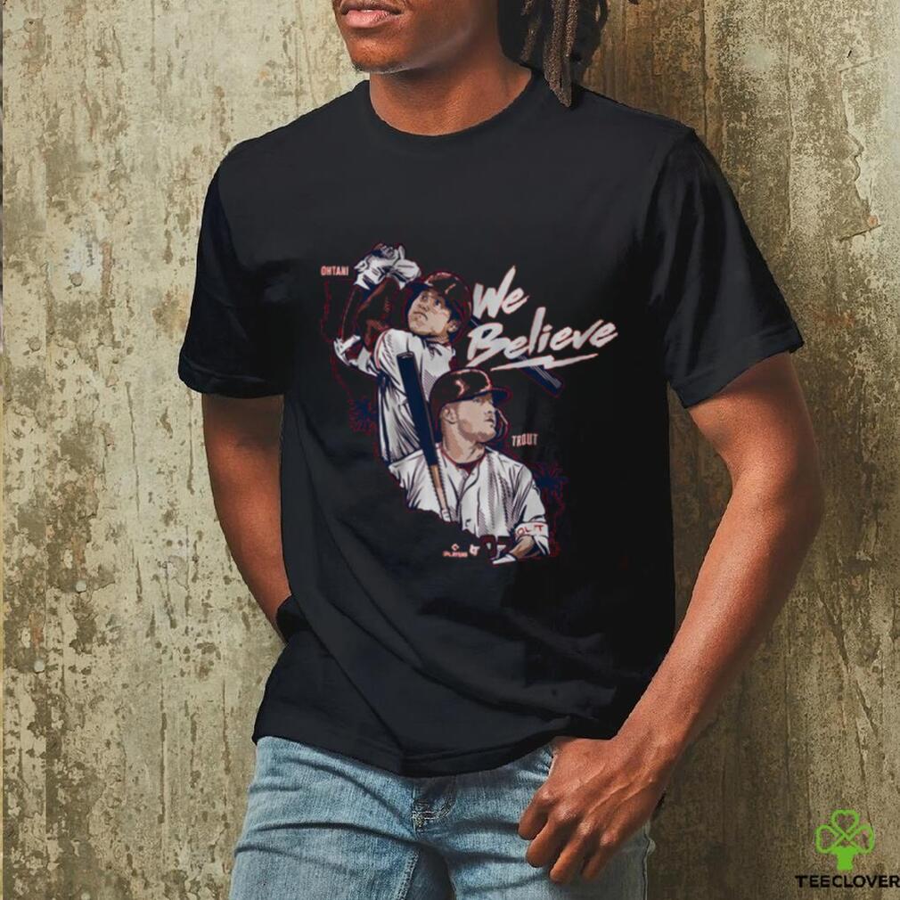 We believe los angeles shirt We believe los angeles shirt