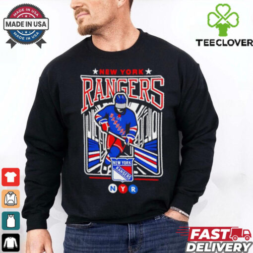 We bleed blue Rangers New York Rangers hockey shirt