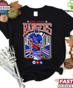 We bleed blue Rangers New York Rangers hockey shirt