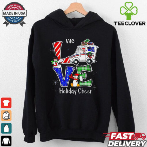 We love holiday cheer Christmas shirt