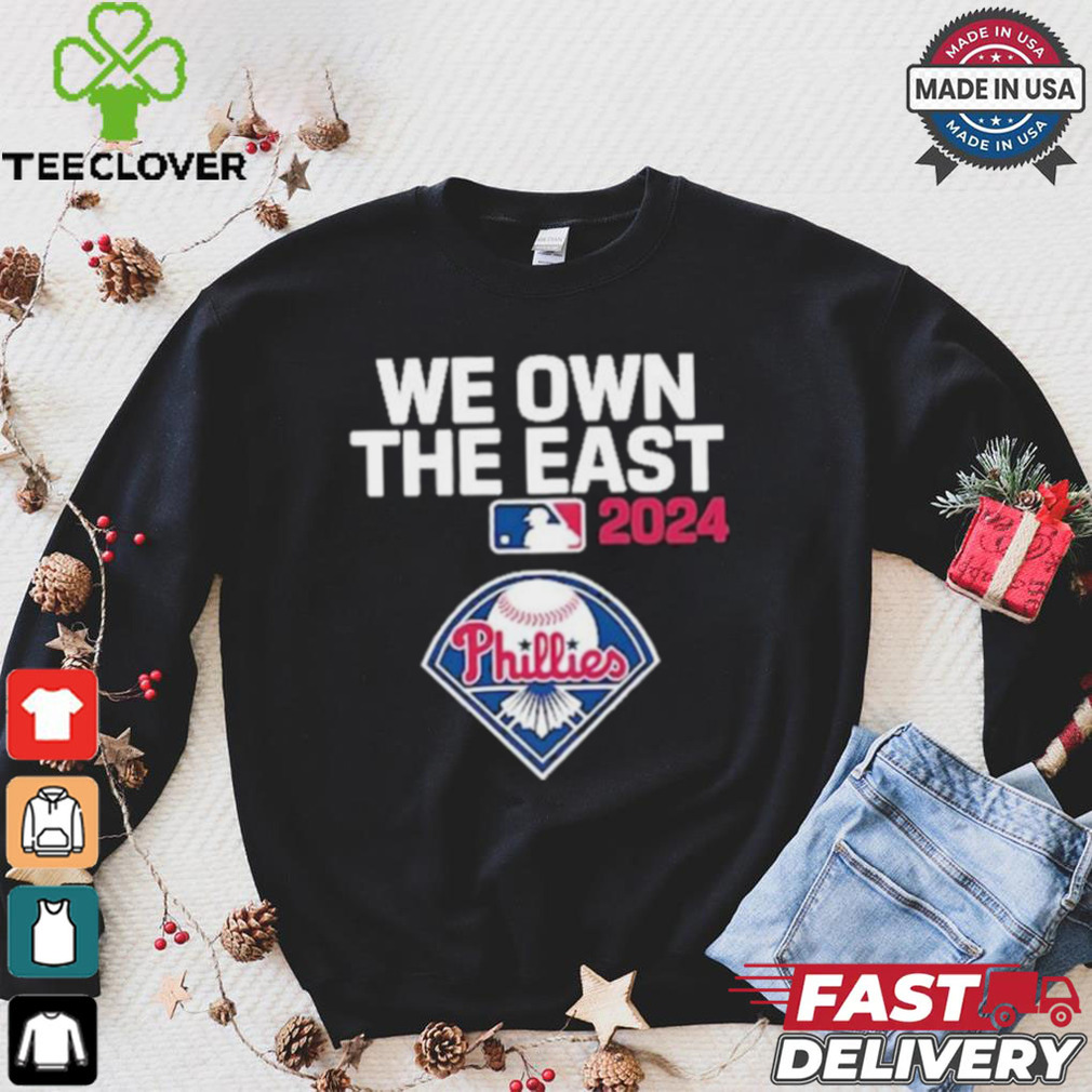 We own the east Philadelphia Phillies Retro T Shirt We own the east Philadelphia Phillies Retro T Shirt