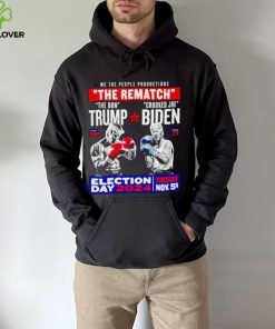 We the people productions the rematch Trump vs Biden Election day 2024 shirt