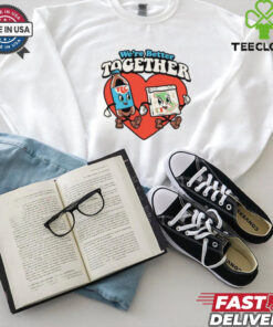 We_re Better Together Rc & Pizza Tee shirt