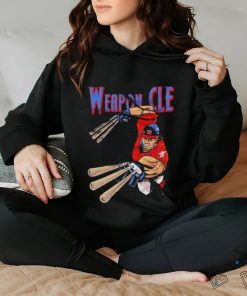 Weapon Cleveland Guardians cartoon hoodie, sweater, longsleeve, shirt v-neck, t-shirt