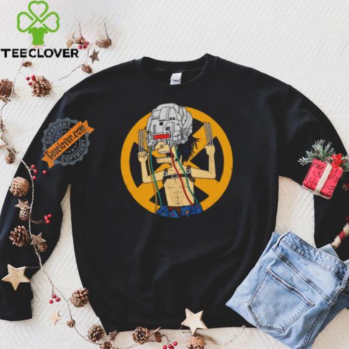 Weapon X and Cornholio Weaponholio logo shirt