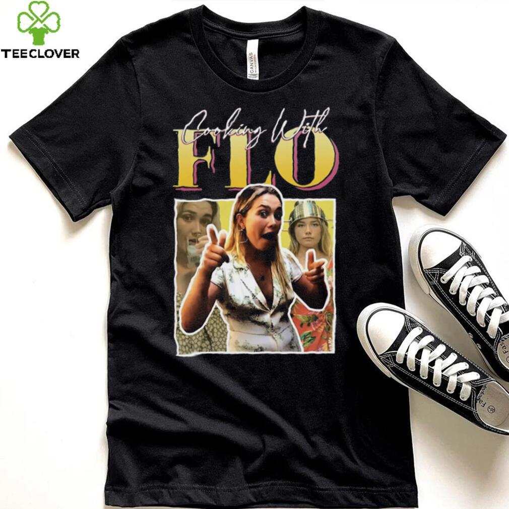 Wear Cooking With Flo Florence Pugh New Design T Shirt Wear Cooking With Flo Florence Pugh New Design T Shirt