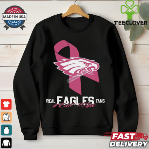 Wear Pink Philadelphia Eagles Graphic T Shirt