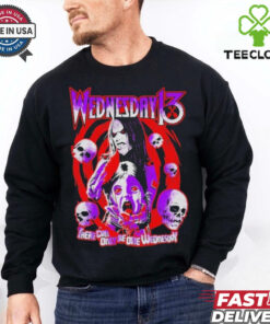 Wednesday 13 There Can Only Be One Wednesday Skull T shirt