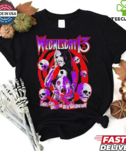 Wednesday 13 There Can Only Be One Wednesday Skull T shirt