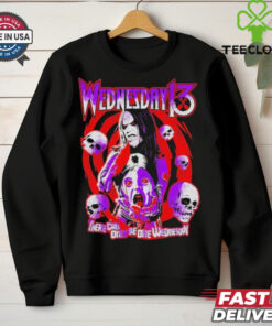 Wednesday 13 There Can Only Be One Wednesday Skull T shirt
