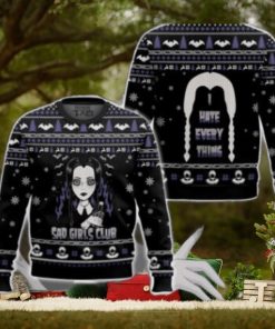 Wednesday Addams Ugly Sweater