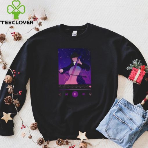 Wednesday With Cello Graphic Fanart hoodie, sweater, longsleeve, shirt v-neck, t-shirt ad1be7 1