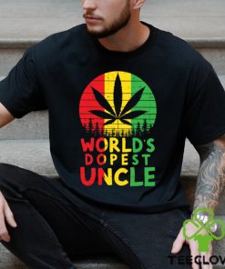 Weed World's Dopest Uncle This design is perfect to wear for your next pot festival, marijuana bake, or just smoking a bong, blunt, pipe, bowl Classic T Shirt