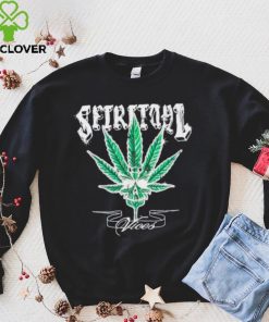 Weed skull spiritual vices shirt