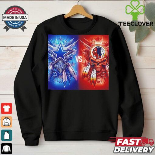 Week 12 Cowboys vs Commanders Native American logo shirt