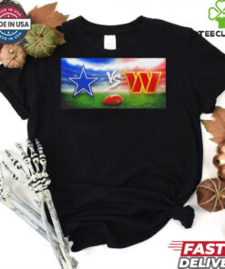 Week 12 Cowboys vs Commanders gameday Stadium logo shirt