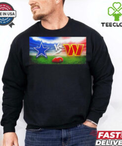 Week 12 Cowboys vs Commanders gameday Stadium logo shirt